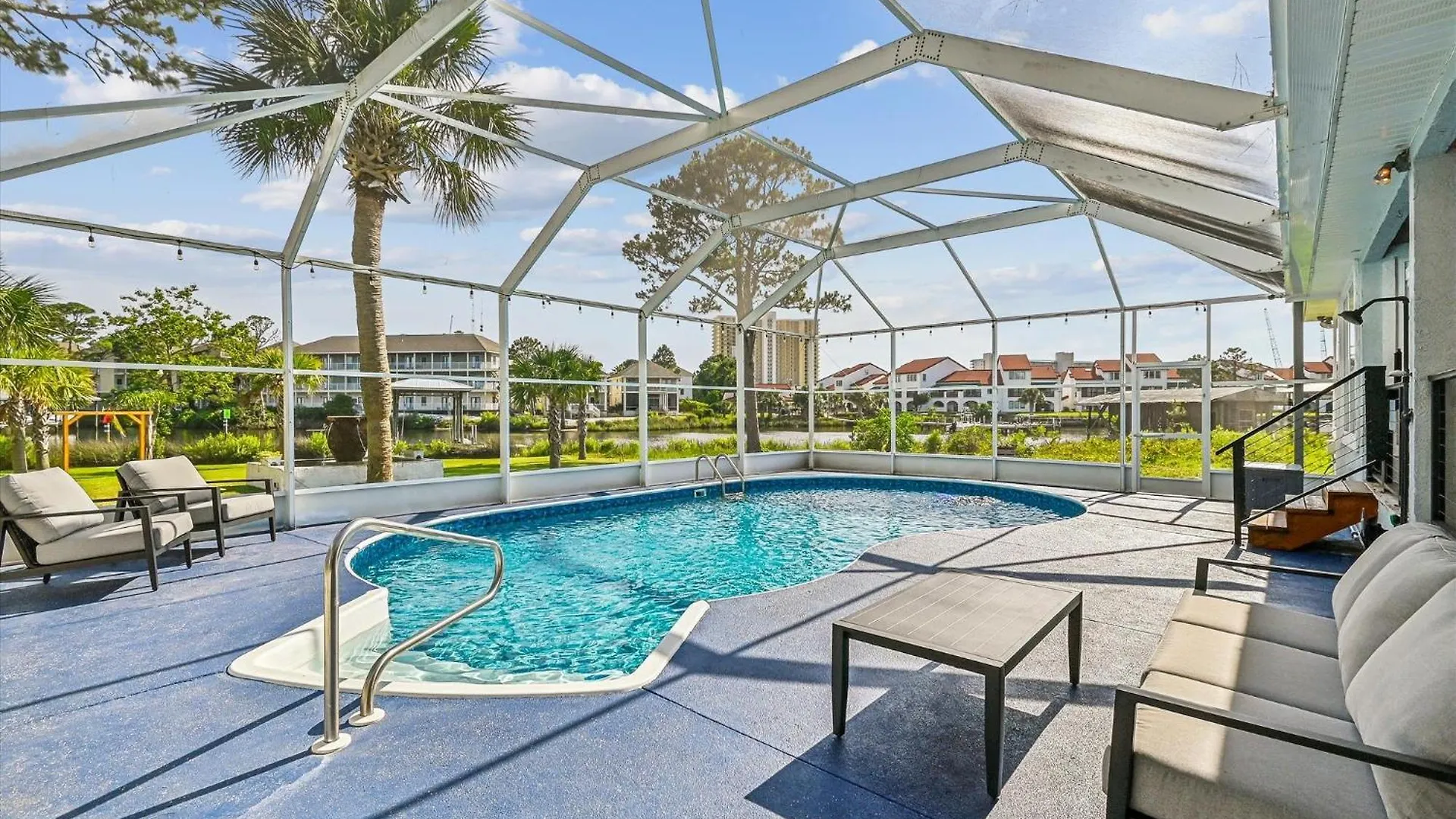 別荘 8753 N, Lagoon Dr, - Waterside Oaks On Grand Lagoon Home パナマシティービーチ